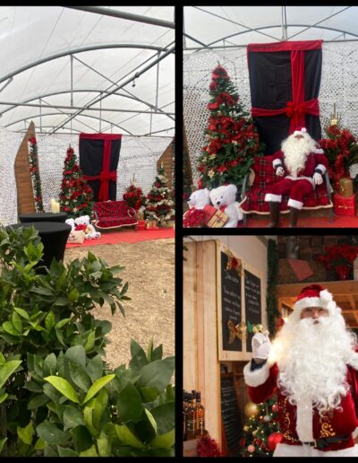 Noël à la ferme de la chasseloire, près de Nantes