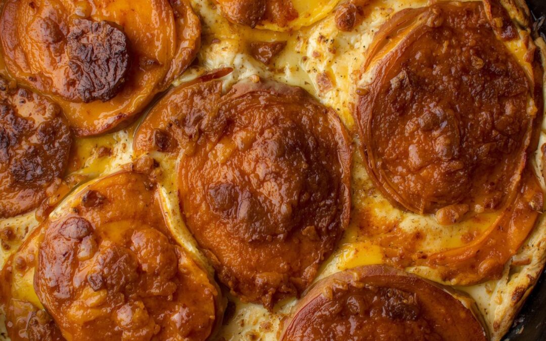 Gratin dauphinois à la patate douce