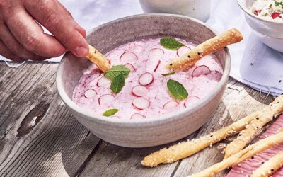 Tartinade de radis rouge